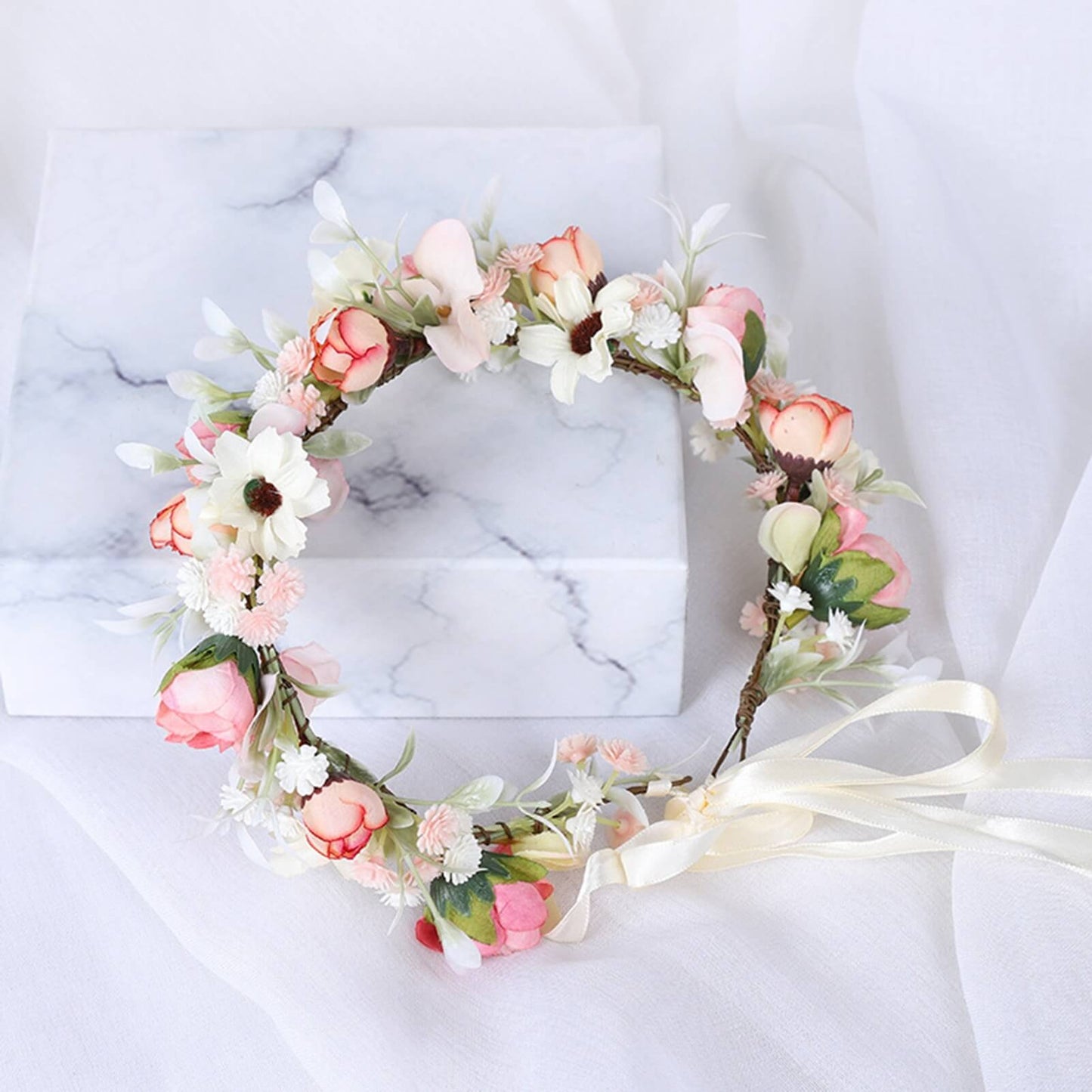 Blumenkranz Haare
