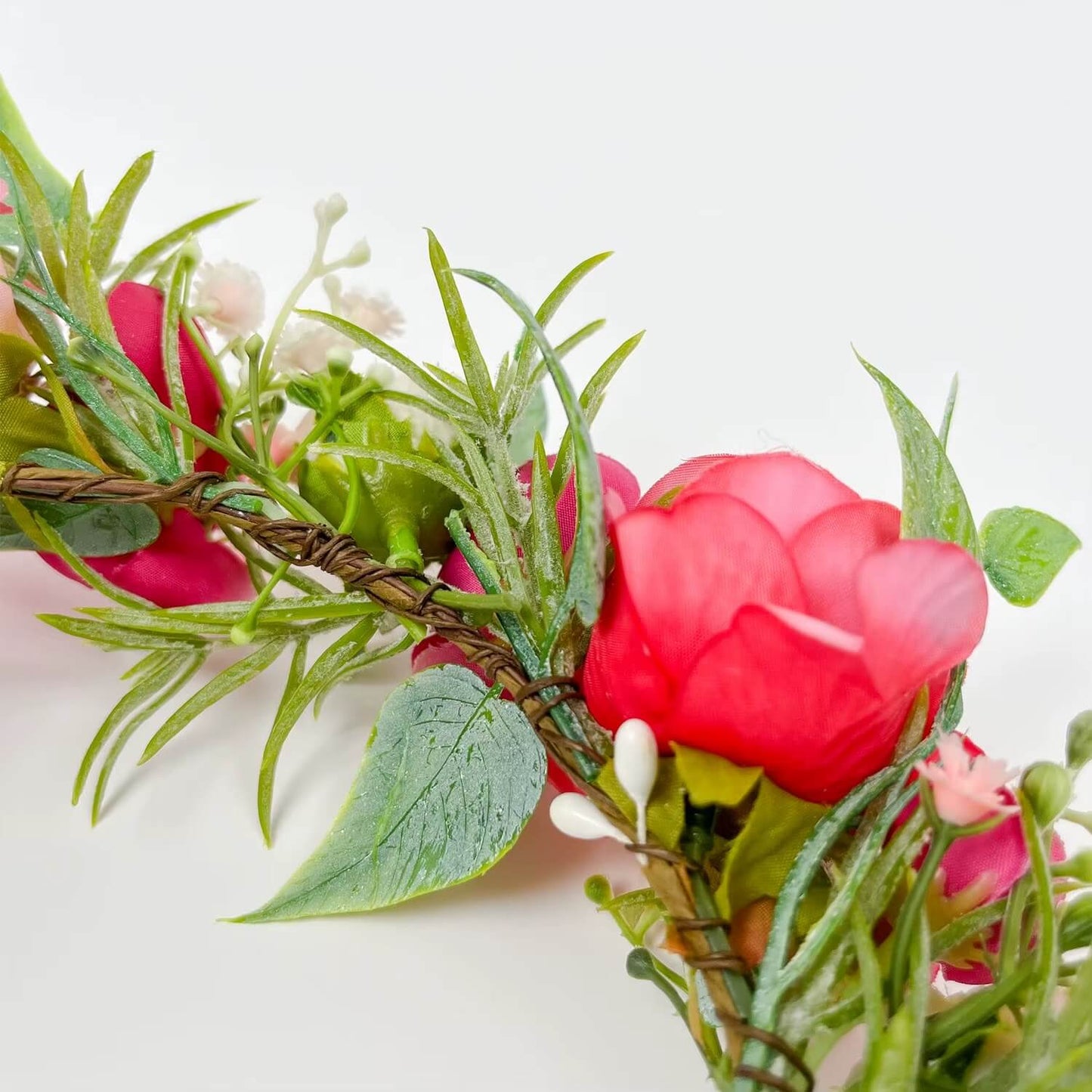 Blumenkranz Trockenblumen Kopf