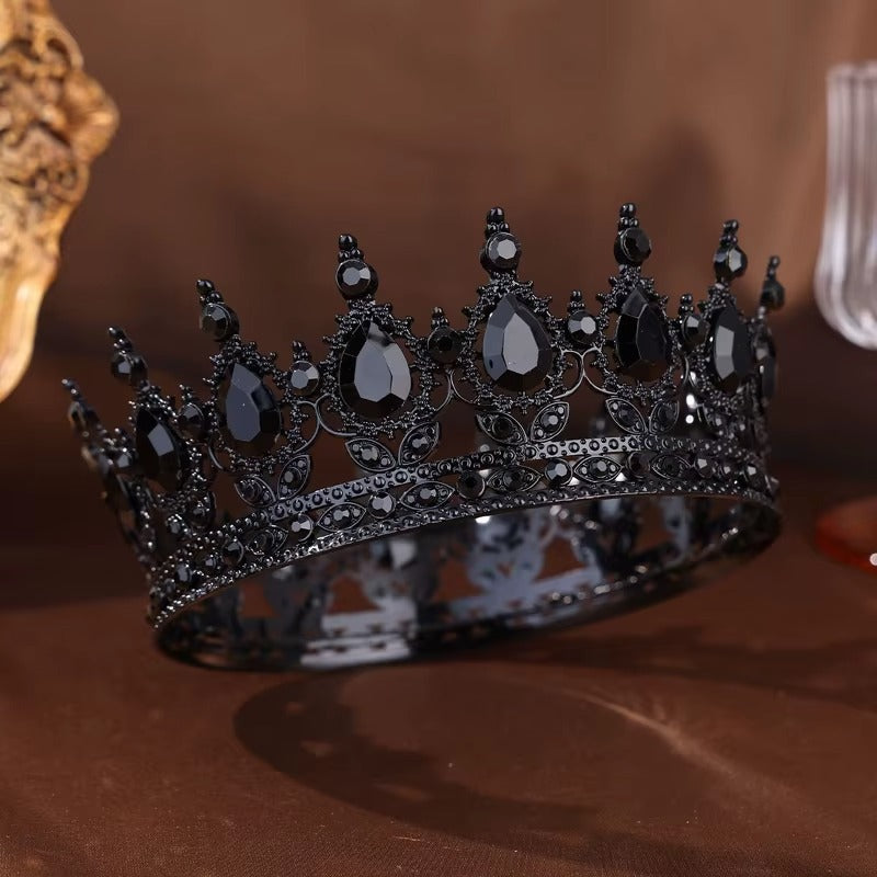 Schwarze Krone Fasching