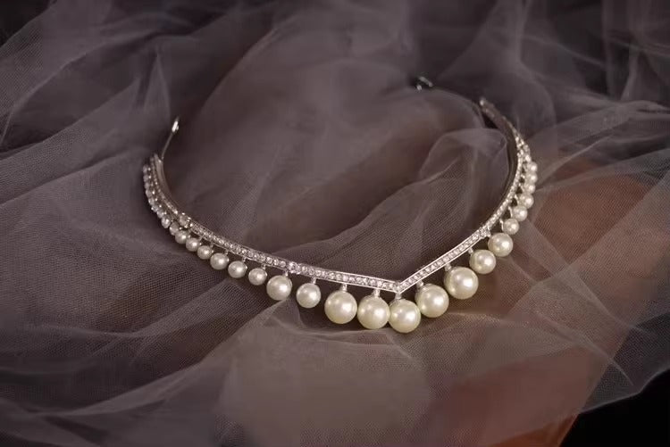 Perlen Tiara