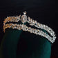 Braut Diadem Silber