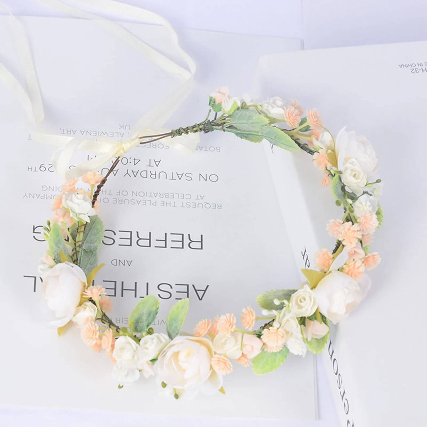 Blumenkranz Braut Boho