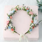 Blumenkranz für Haare Hochzeit