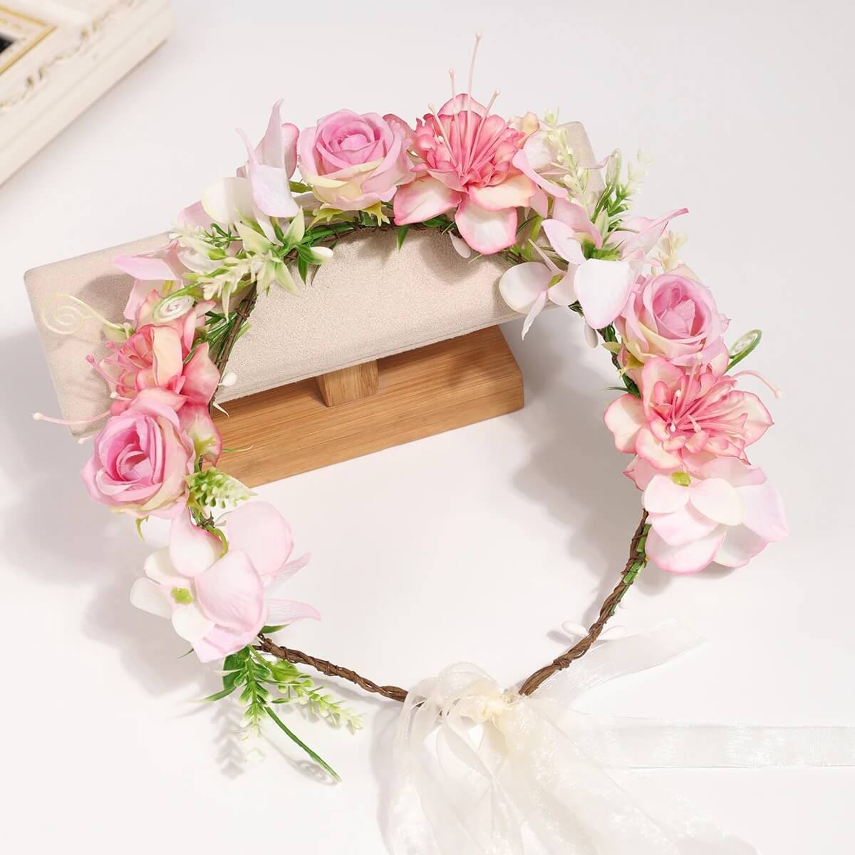 Blumenkranz Hochzeit Boho