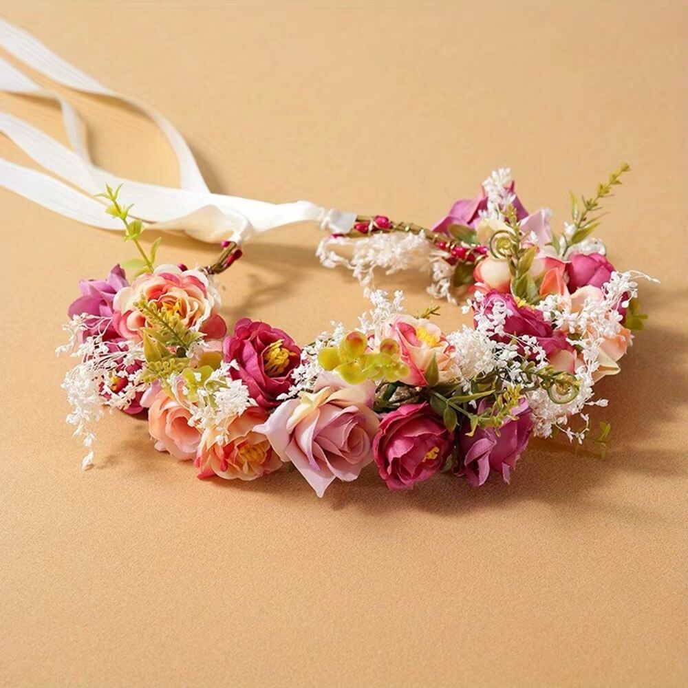 Blumenkranz Haare Blumenmädchen