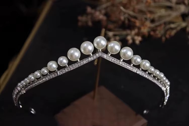 Perlen Tiara