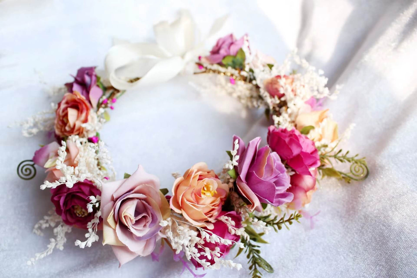 Blumenkranz Haare Boho