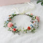 Blumenkranz für Haare Hochzeit