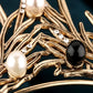 Diadem Gold Perlen