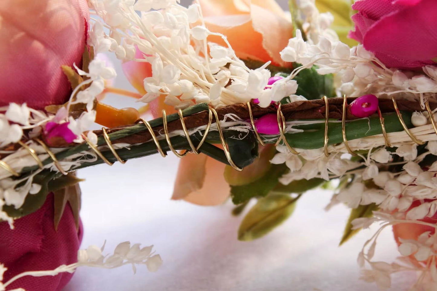 Blumenkranz Haare Boho