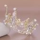 Braut haarschmuck krone