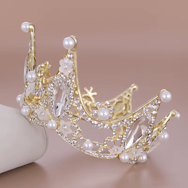 Braut haarschmuck krone