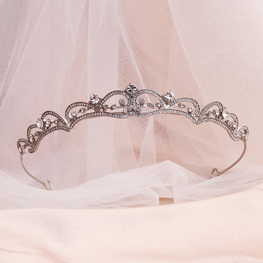 Diadem haarreif hochzeit 