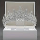 Diadem hochzeit silber 