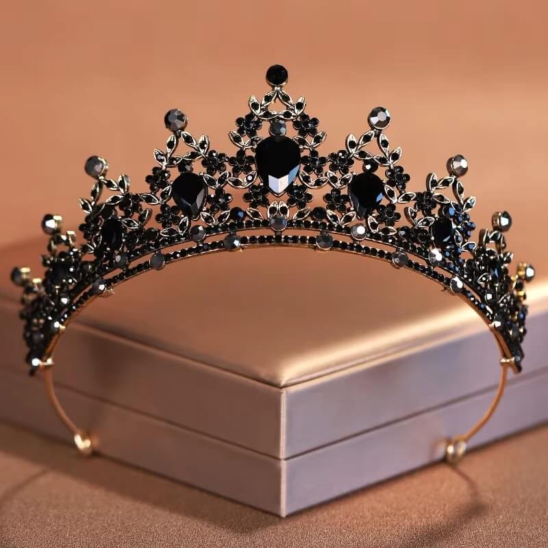 Diadem schwarz 