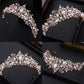 Braut Diadem Rosegold