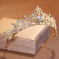 Diadem Hochzeit Gold