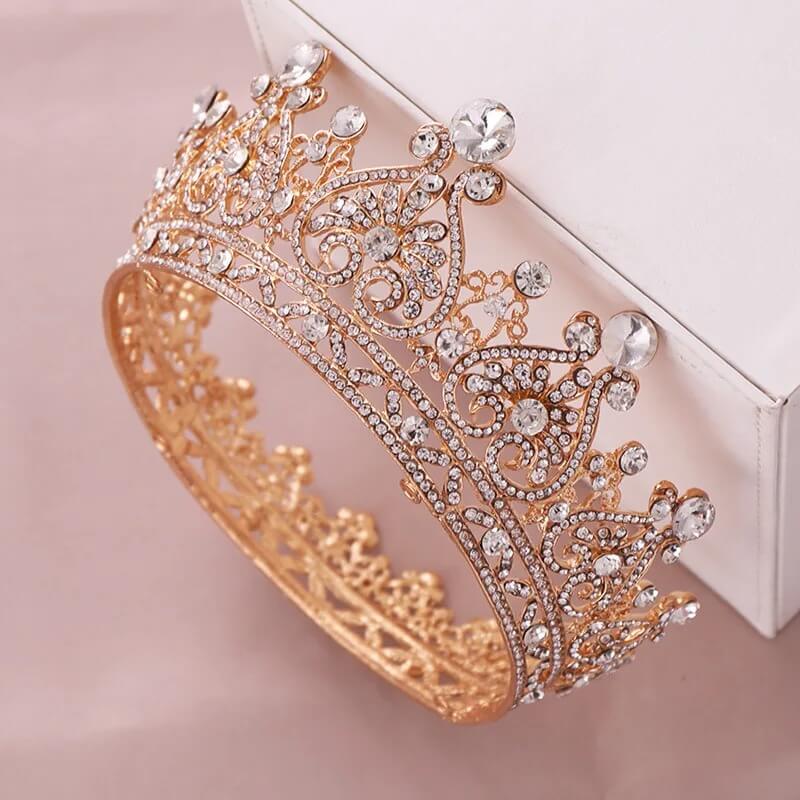 Krone Prinzessin Gold