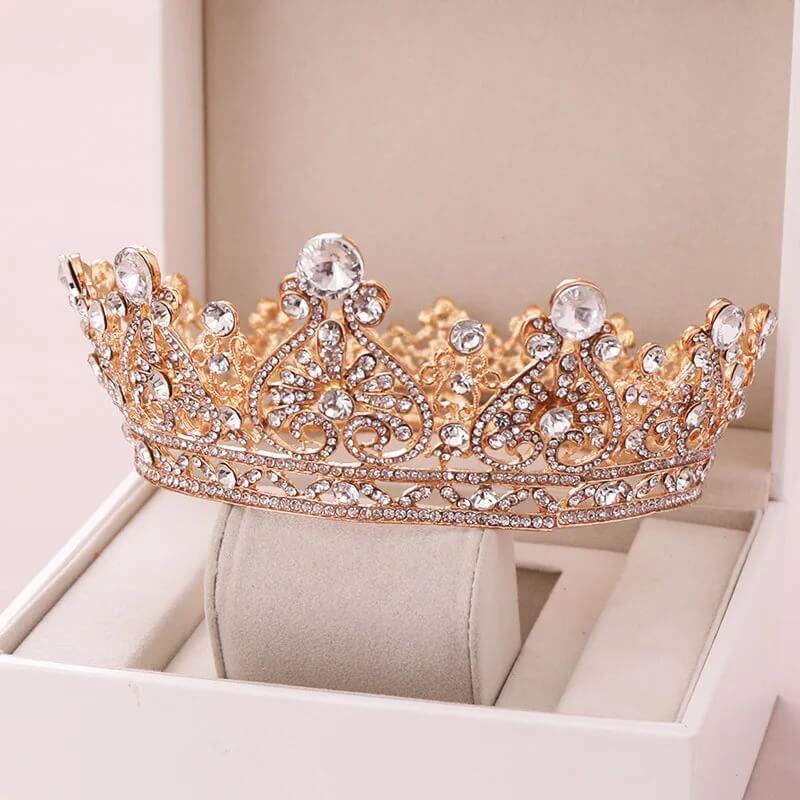 Krone Prinzessin Gold