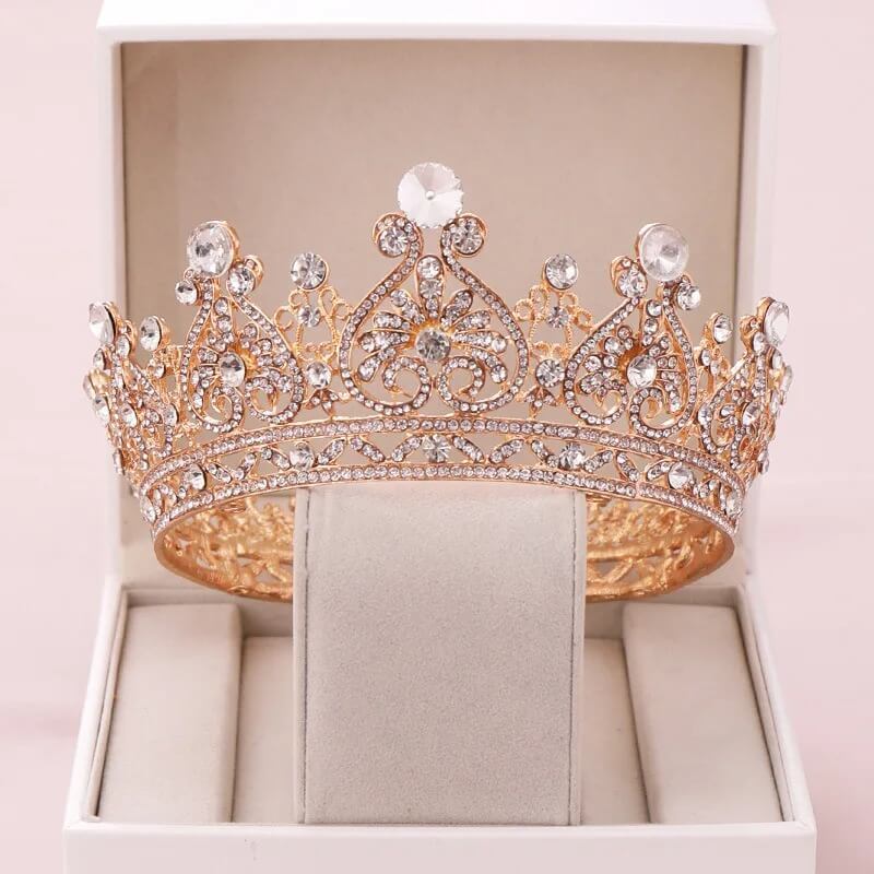 Krone prinzessin gold