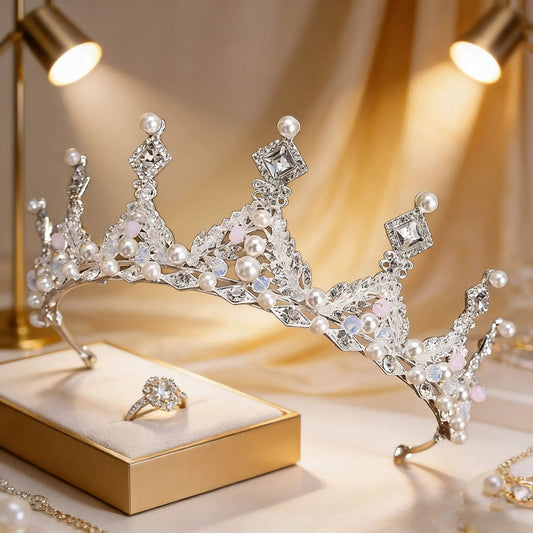 Prinzessin krone silber