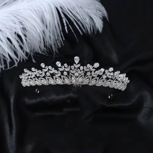 Silber tiara 